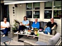 Anita-B-Vicki-Bob at Lenes deck