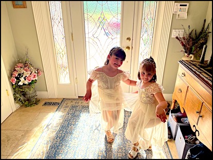 Faerie dance rehearsal