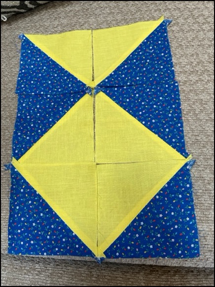 Triangle quilt