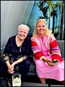 Vicki and Lene Munch Museum bar